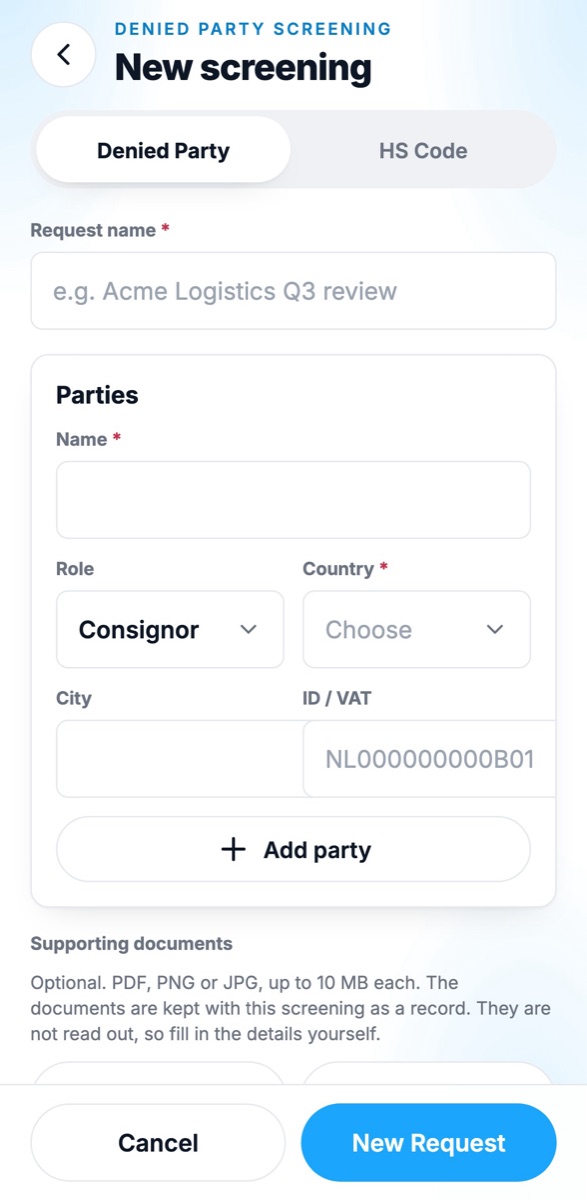 SimpliComply in the SimpliSoft app